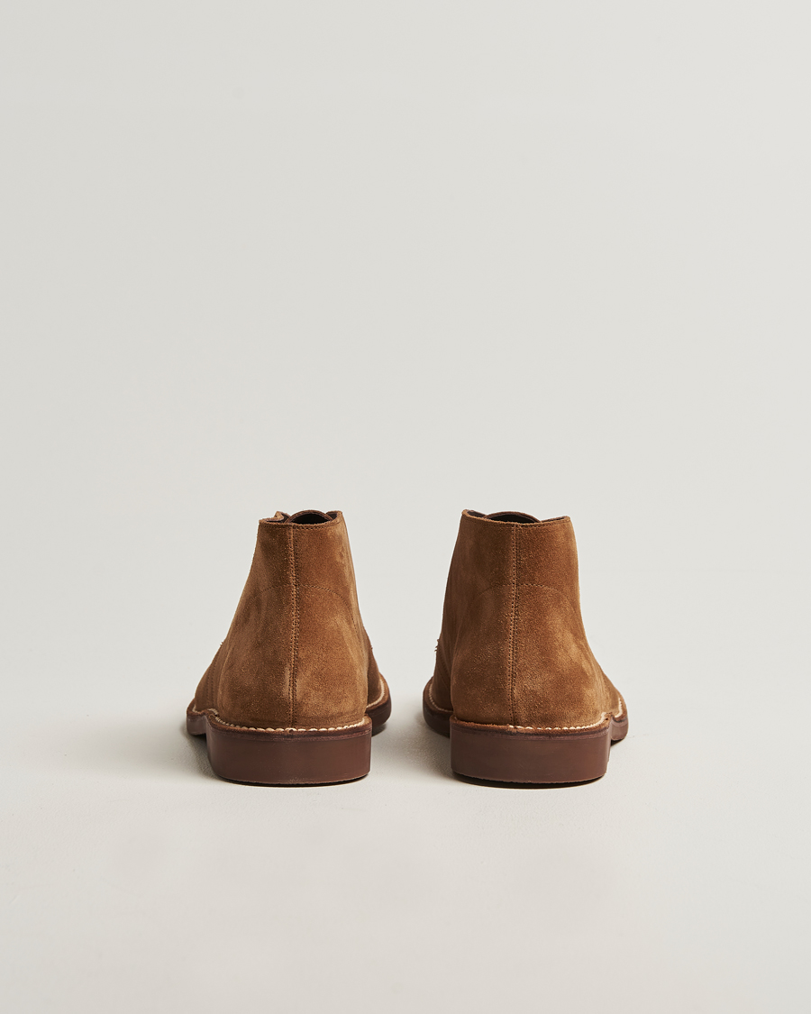Heren | Laarzen | Loake Shoemakers | Sahara Suede Chukka Chestnut