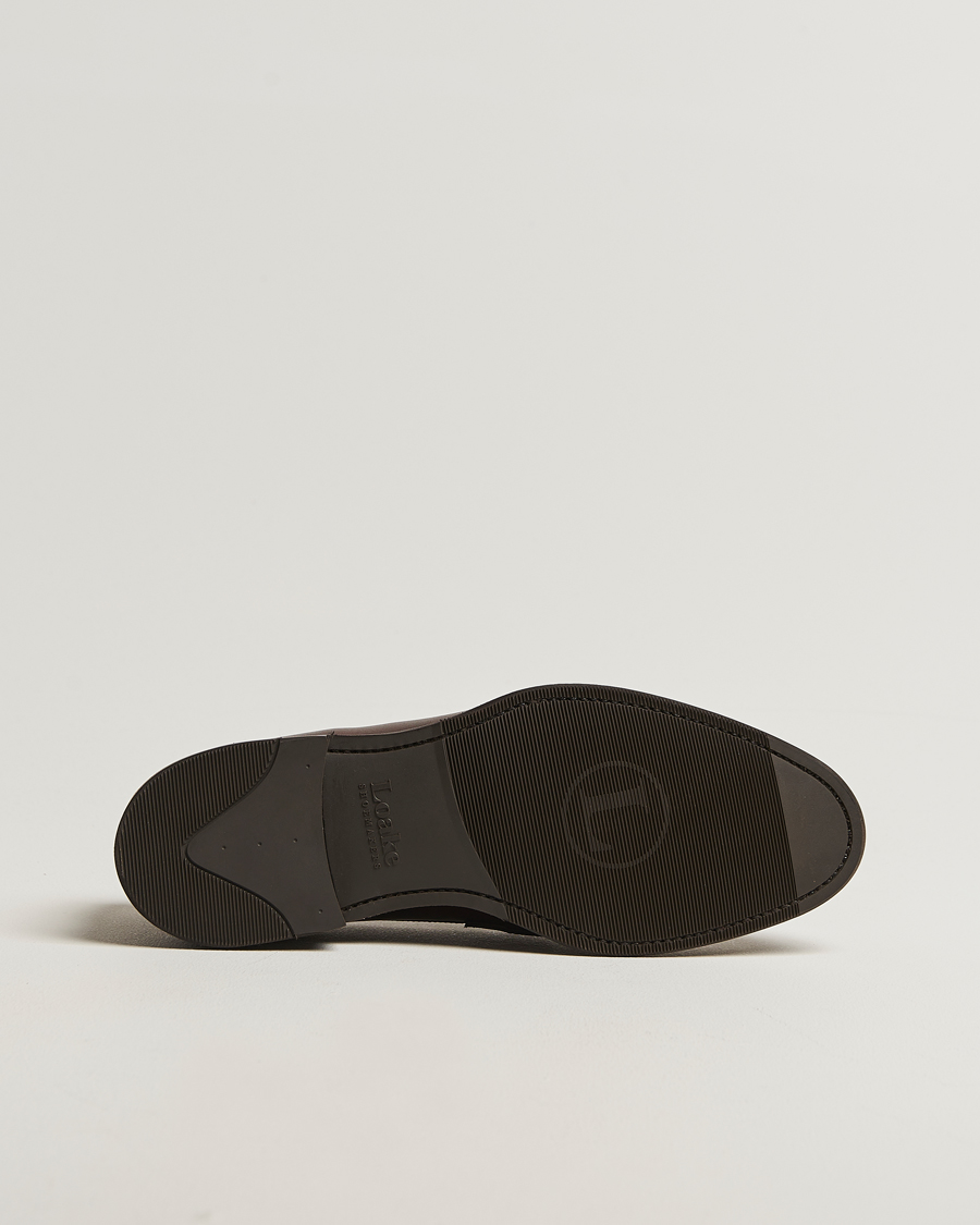 Heren | Instappers | Loake 1880 | Kensington Calf Leather Loafer Dark Brown