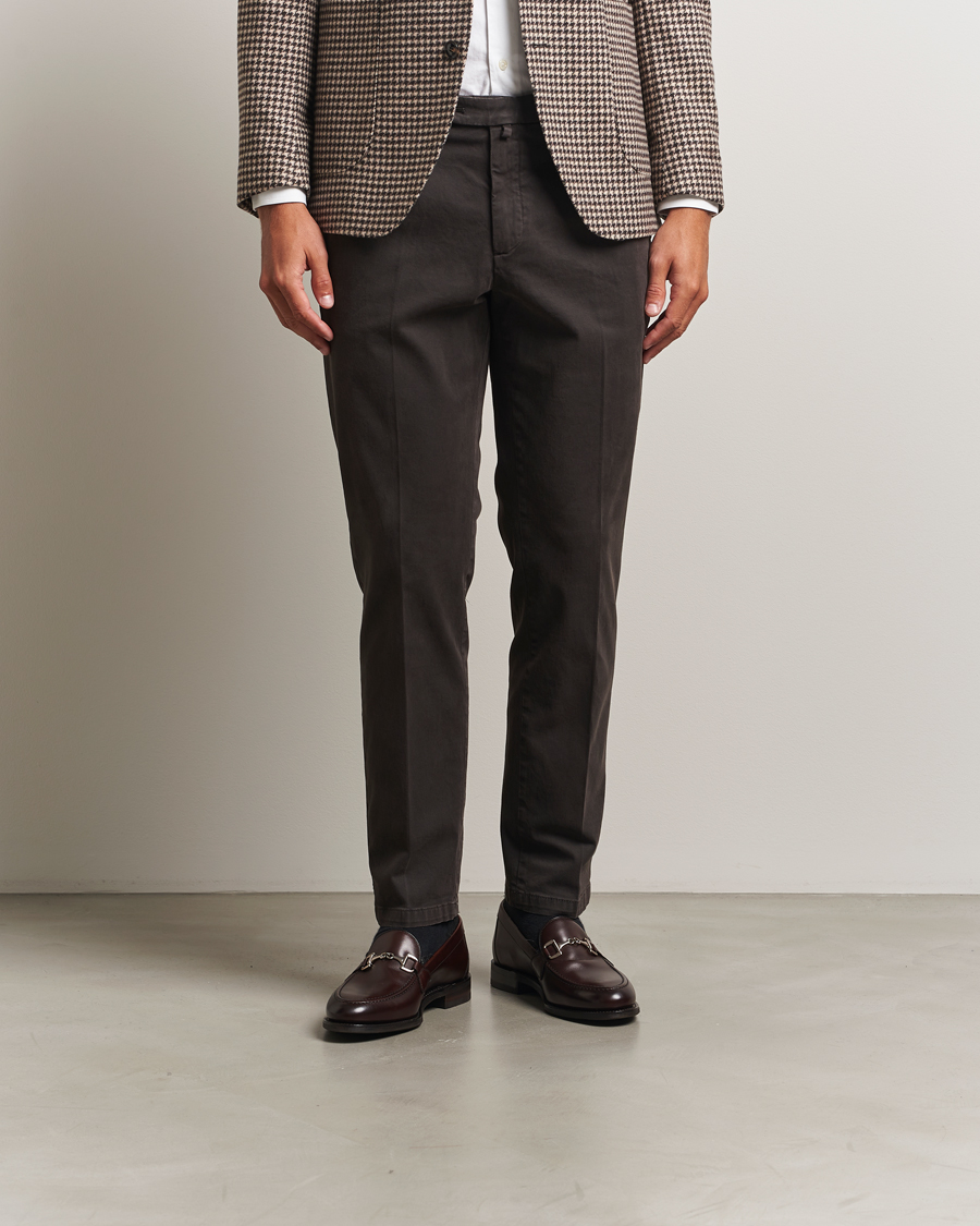 Heren | Instappers | Loake 1880 | Kensington Calf Leather Loafer Dark Brown
