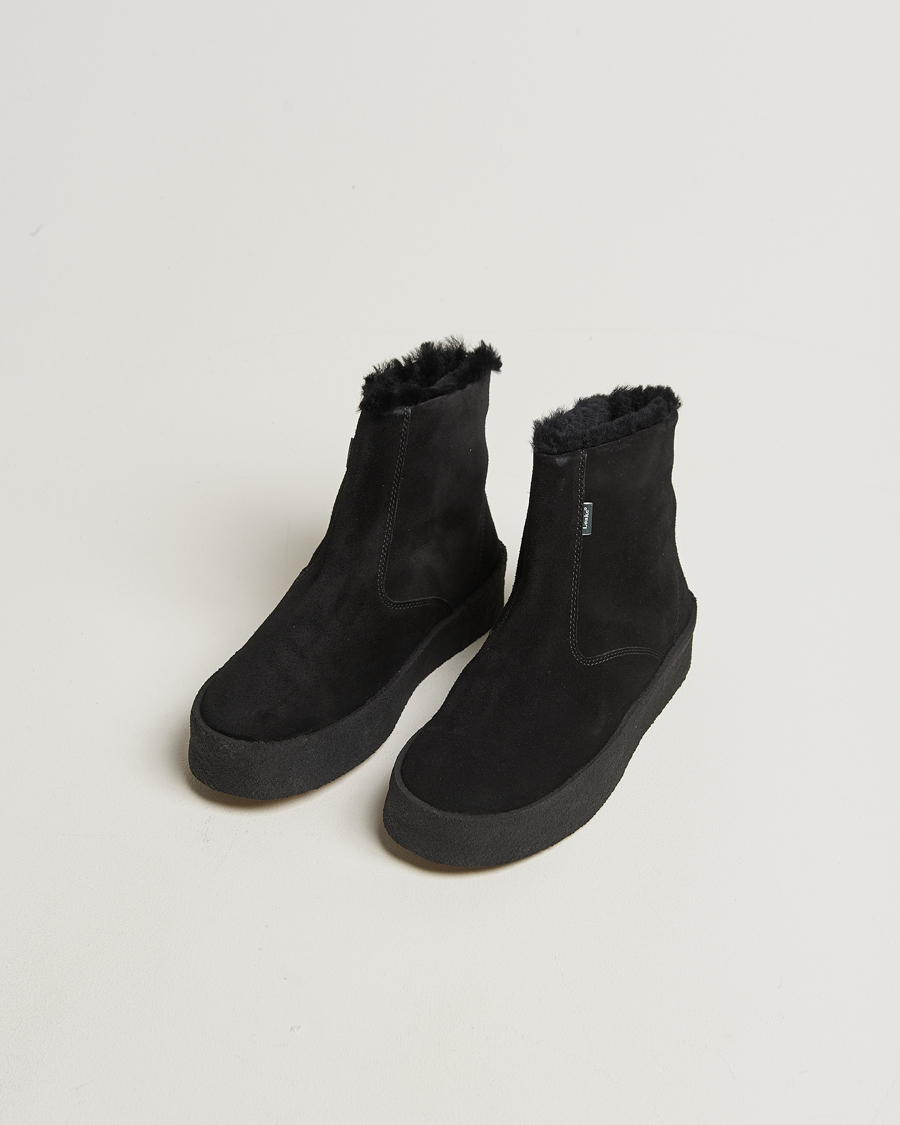 Heren | Laarzen | Loake 1880 | Curling Sherling Boot Black