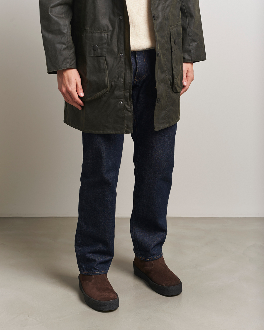 Heren | Laarzen | Loake 1880 | Curling Sherling Boot Dark Brown