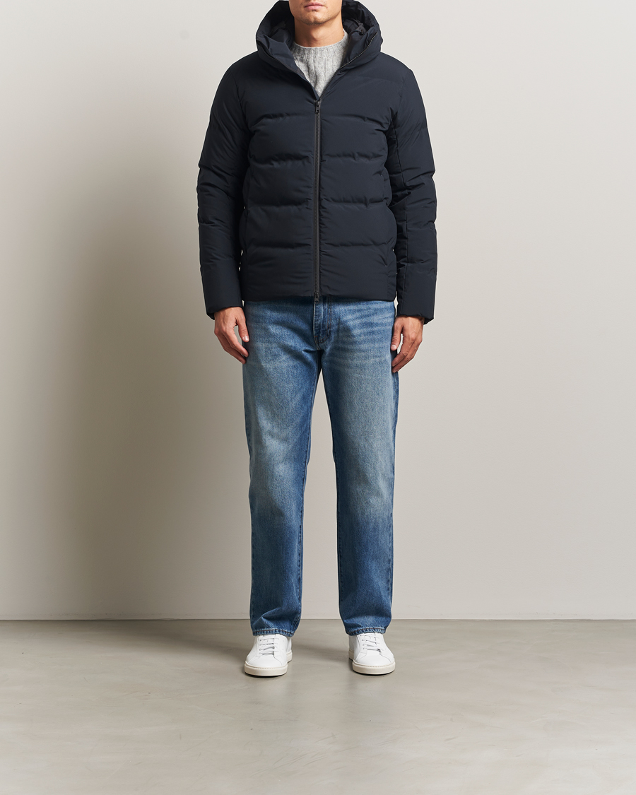 Heren | Jassen | Scandinavian Edition | Torrent II Hooded Puffer Jacket Midnight Blue