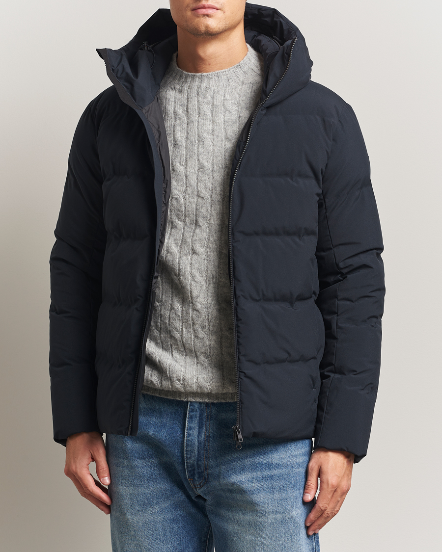 Heren | Jassen | Scandinavian Edition | Torrent II Hooded Puffer Jacket Midnight Blue
