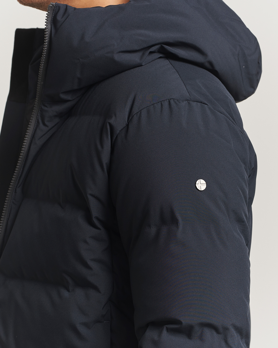 Heren | Jassen | Scandinavian Edition | Torrent II Hooded Puffer Jacket Midnight Blue
