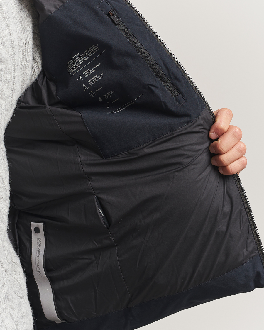 Heren | Jassen | Scandinavian Edition | Torrent II Hooded Puffer Jacket Midnight Blue