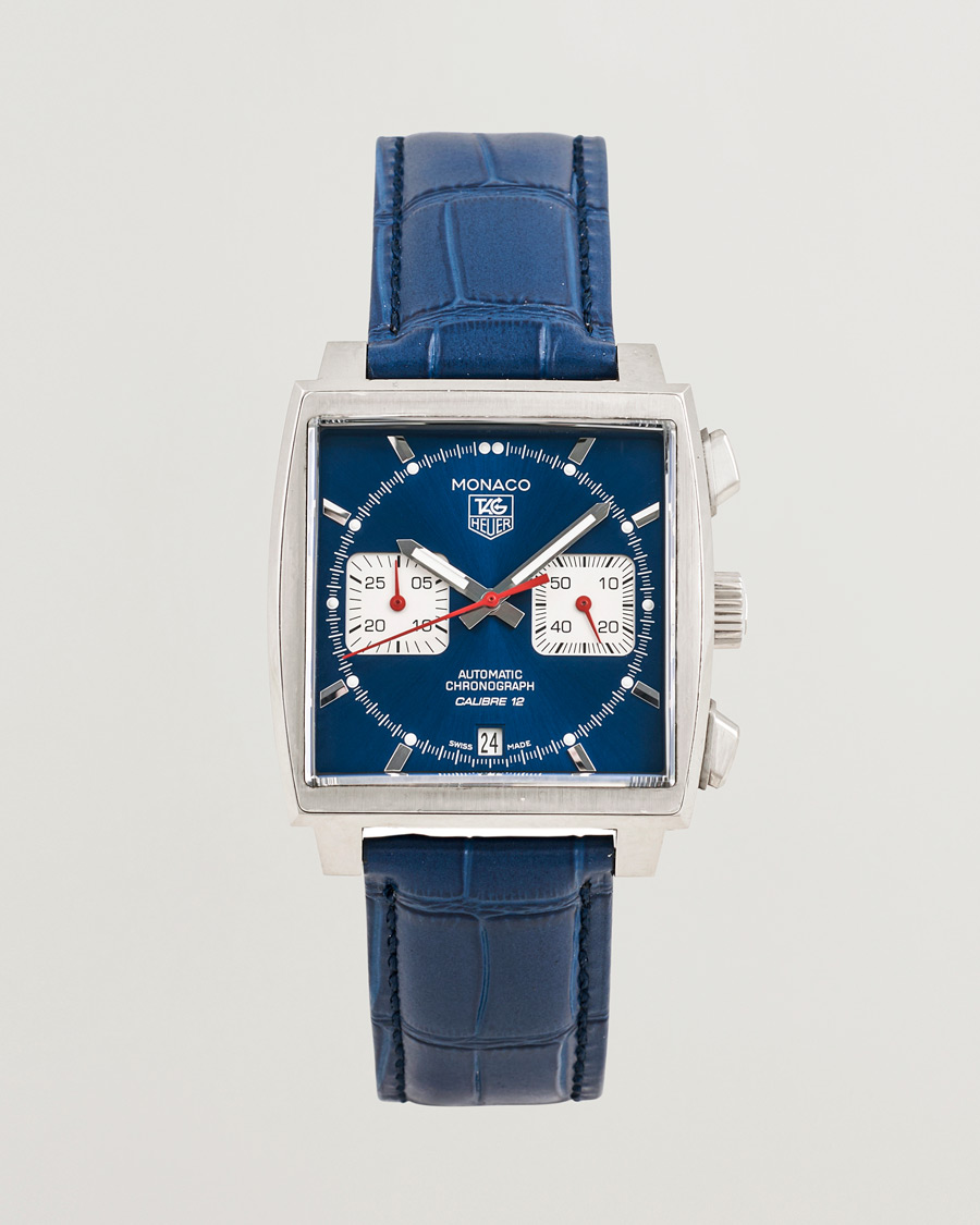 Heren | Tag Heuer Pre-Owned Monaco Calibre 12 | Tag Heuer Pre-Owned | Monaco Calibre 12