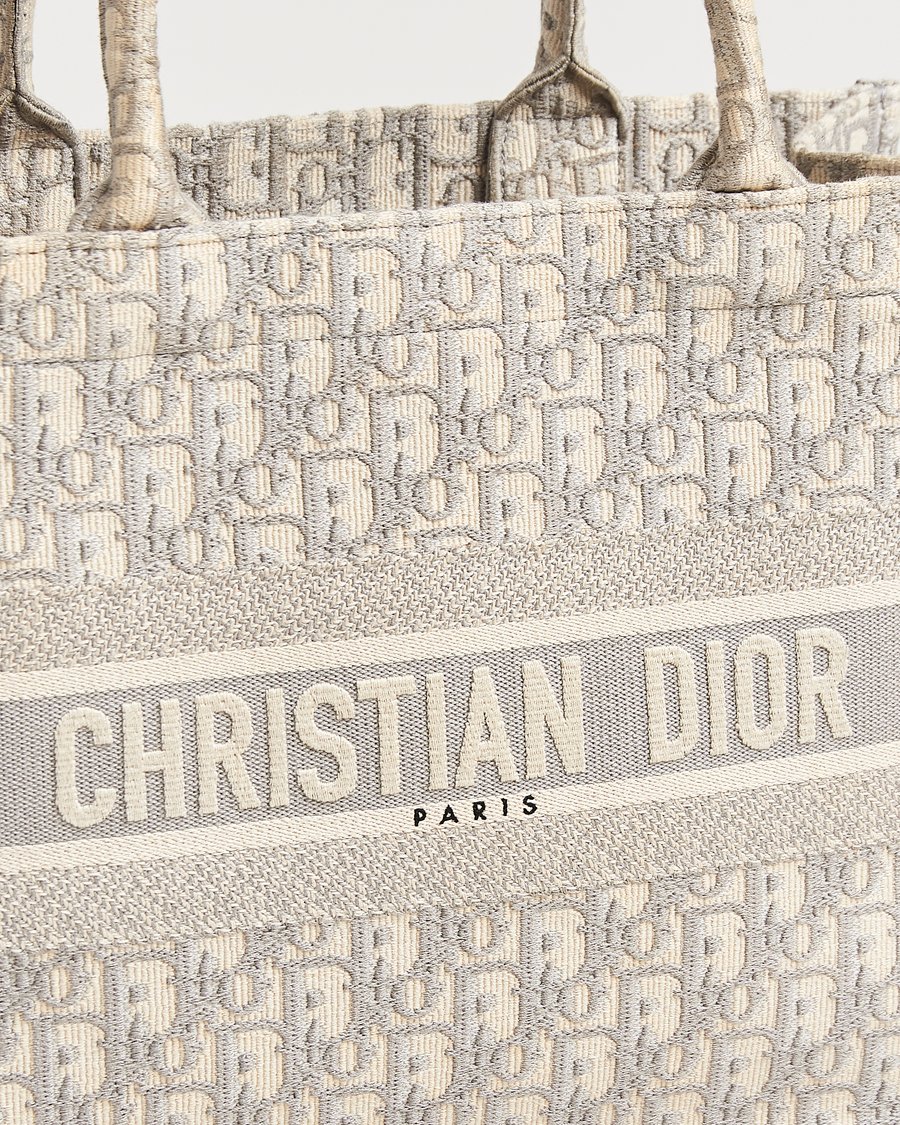 Heren | Gifts for Her | Dior Pre-Owned | Medium Dior Book Tote Light grey