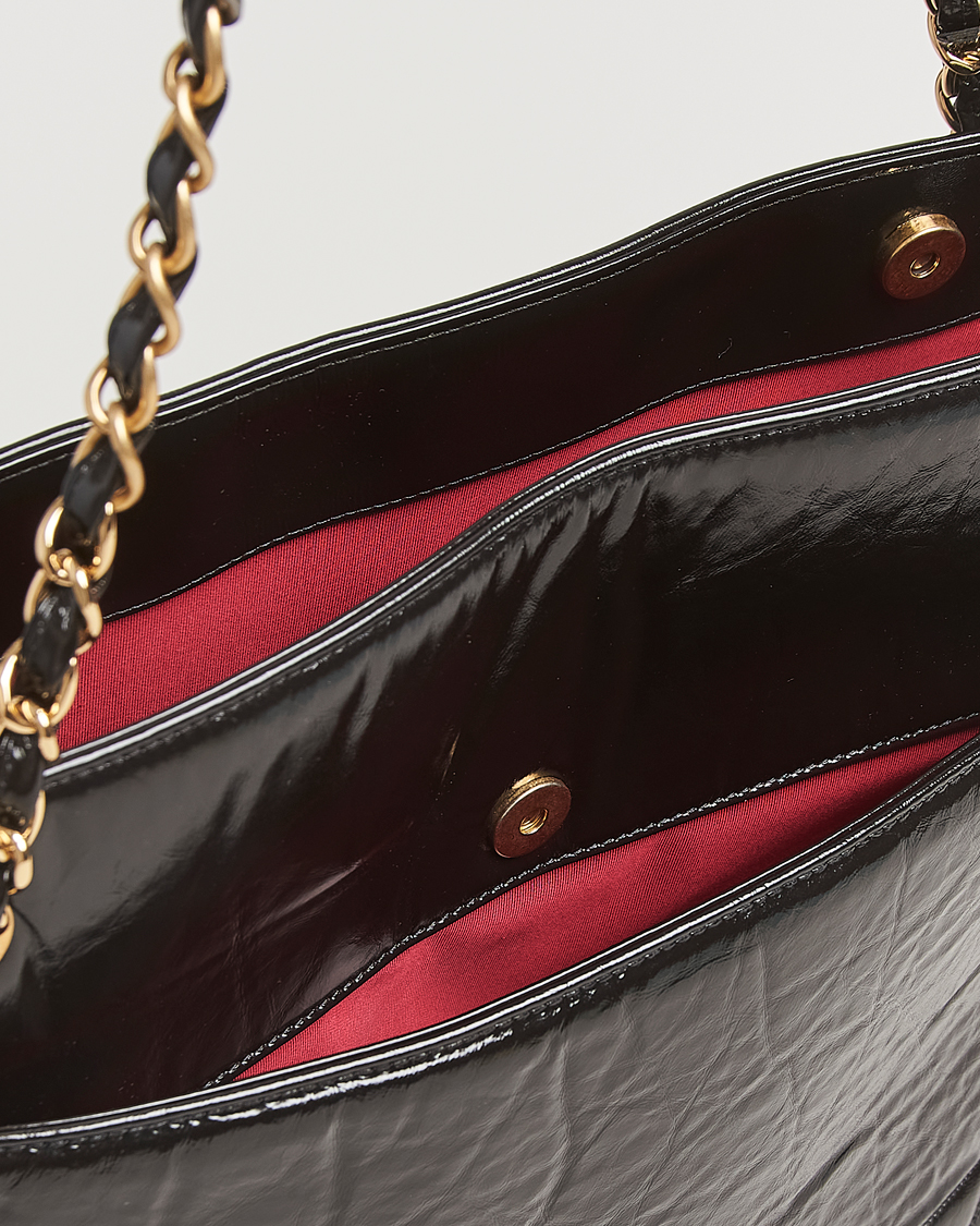 Heren | Pre-Owned & Vintage Bags | Chanel Pre-Owned | Chain Tote Bag Black