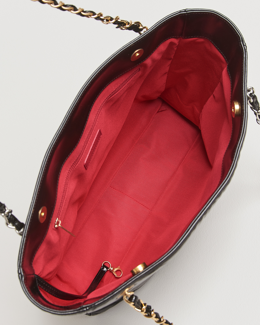 Heren | Pre-Owned & Vintage Bags | Chanel Pre-Owned | Chain Tote Bag Black