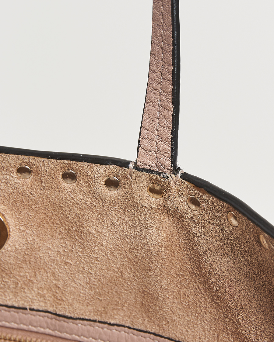 Heren | Pre-Owned & Vintage Bags | Valentino Pre-Owned | Medium Rockstud Tote Bag Poudre