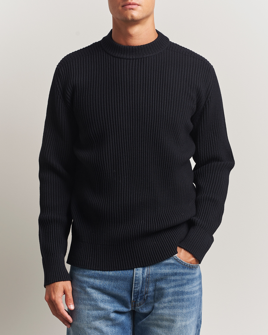 Heren | Truien | S.N.S. Herning | Fender Wool Crew Neck Navy