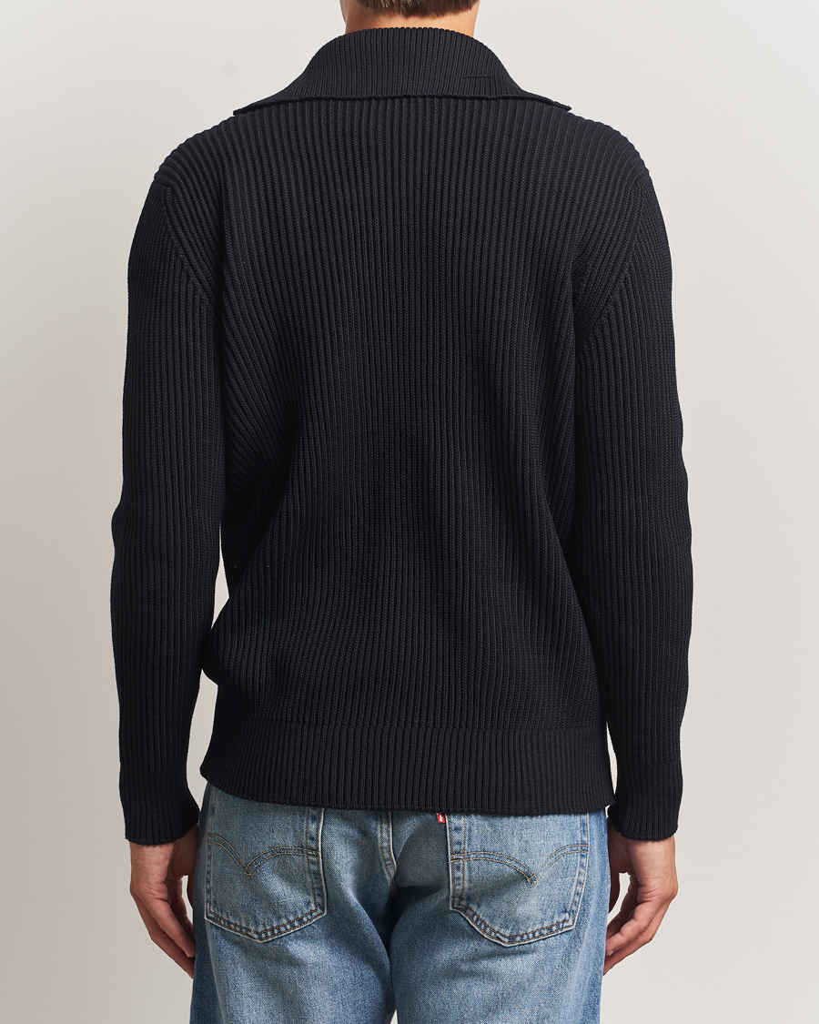 Heren | Truien | S.N.S. Herning | Fender Wool Half-Zip Navy