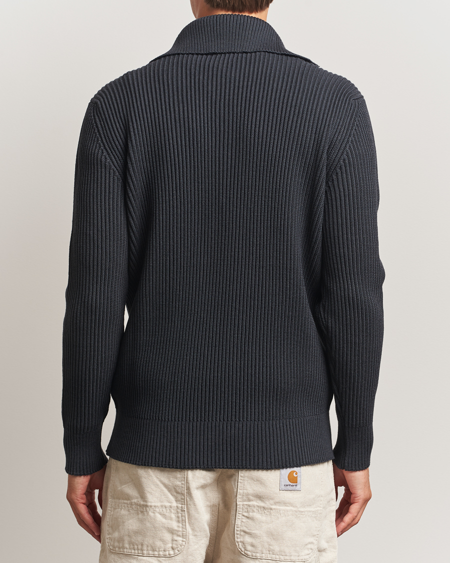 Heren | Truien | S.N.S. Herning | Fender Wool Half-Zip Molten Grey
