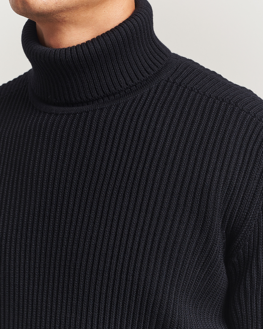 Heren | Truien | S.N.S. Herning | Fender Wool Rollneck Navy
