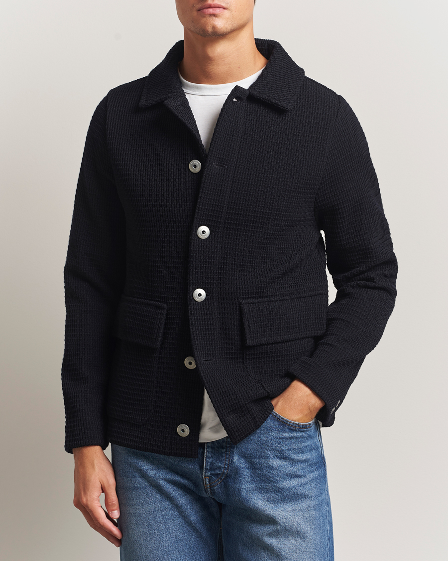 Heren | Truien | S.N.S. Herning | Wool Chore Jacket Navy