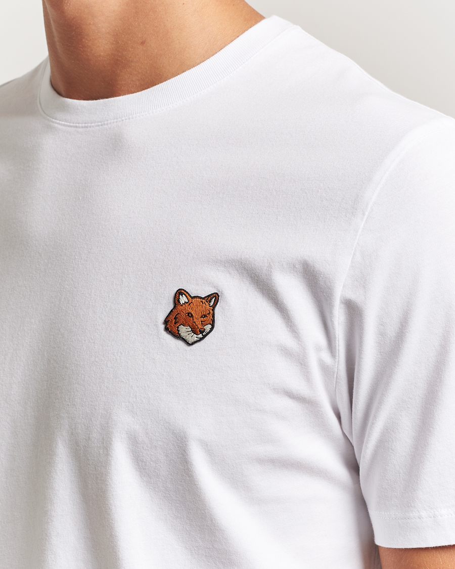 Heren | T-shirts | Maison Kitsuné | Fox Head T-Shirt White