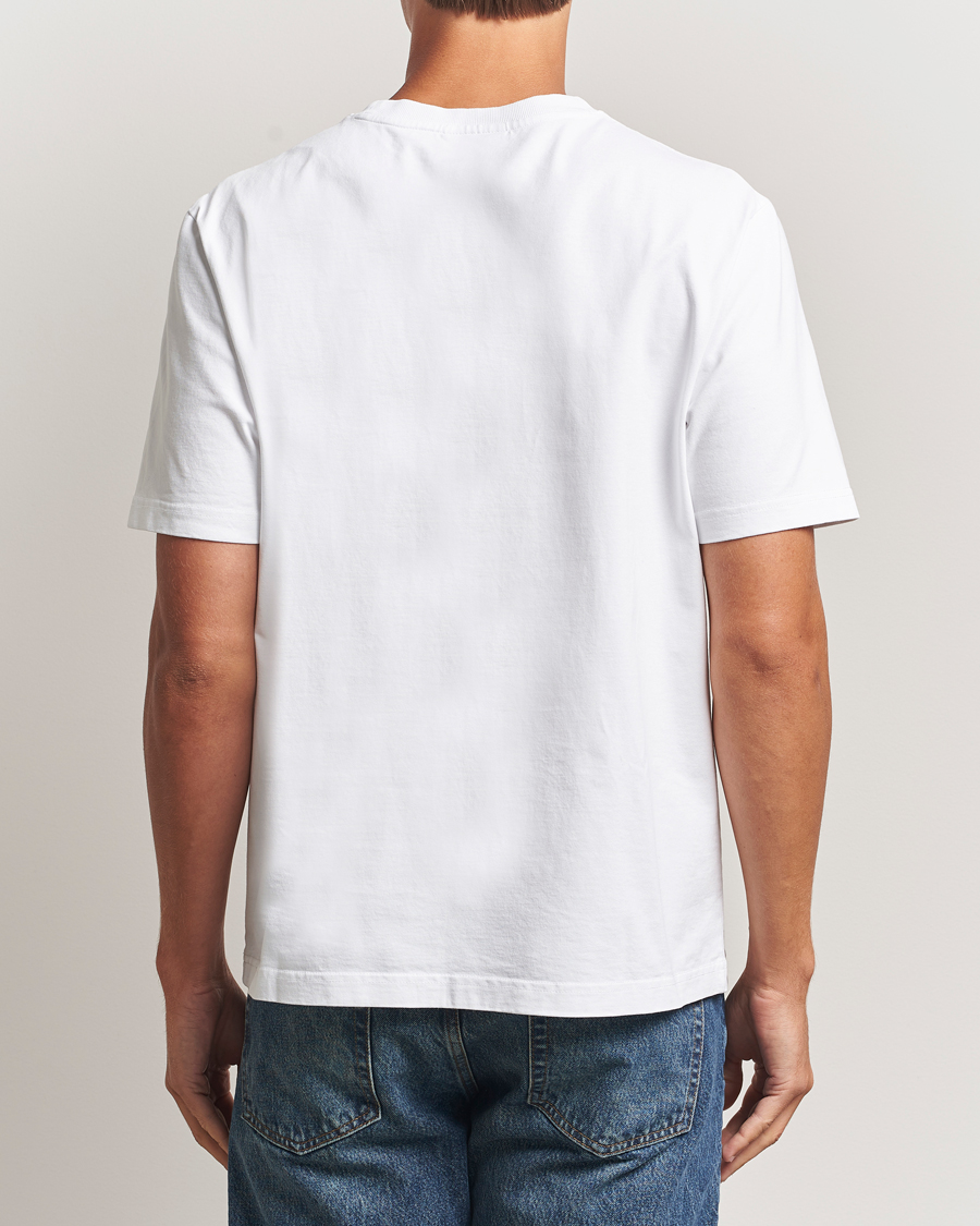 Heren | T-shirts | Maison Kitsuné | Grey Fox Head T-Shirt White