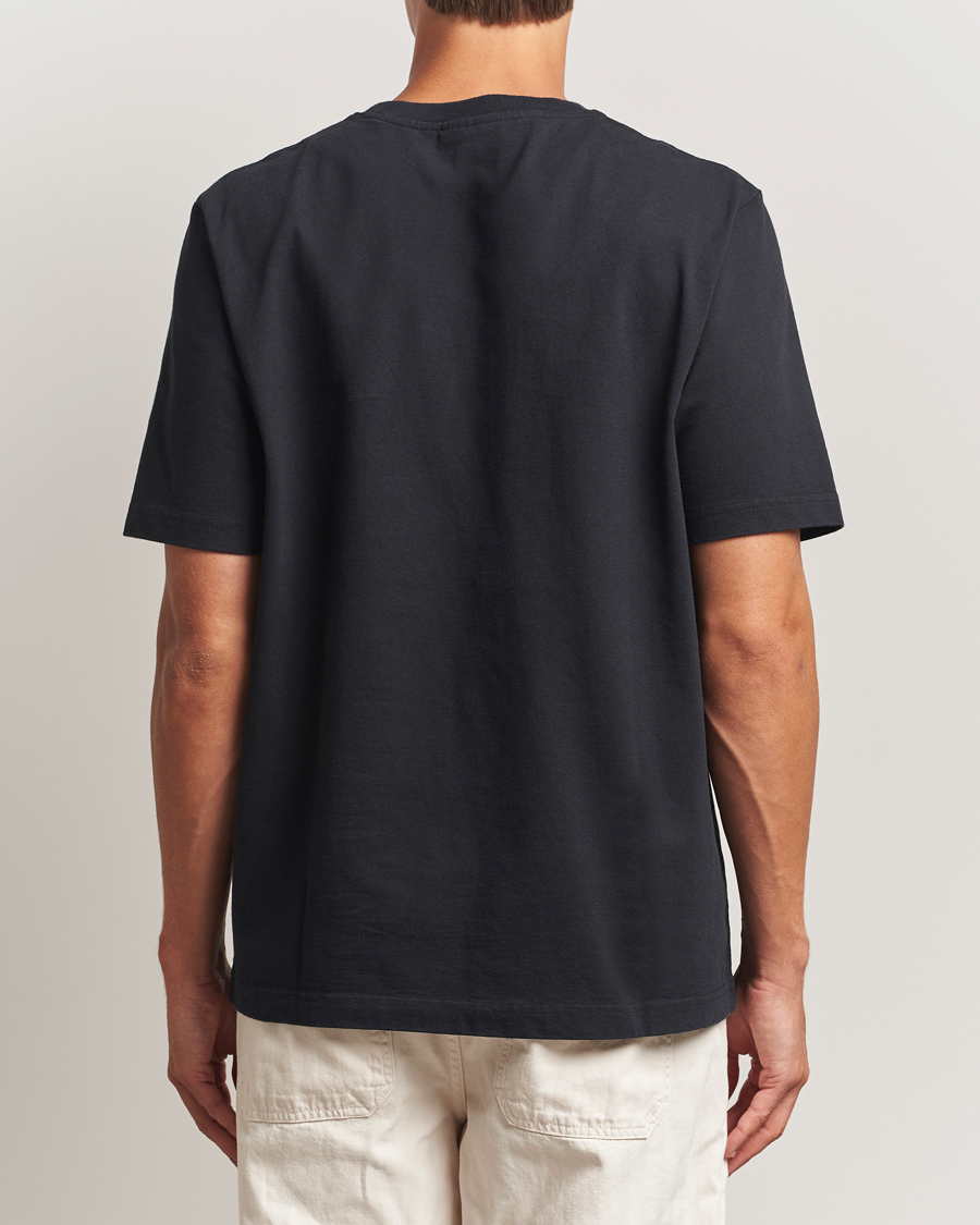 Heren | T-shirts | Maison Kitsuné | Grey Fox Head T-Shirt Black