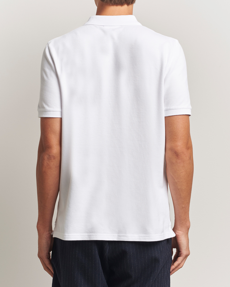 Heren | Polo's | Maison Kitsuné | Fox Head Polo White