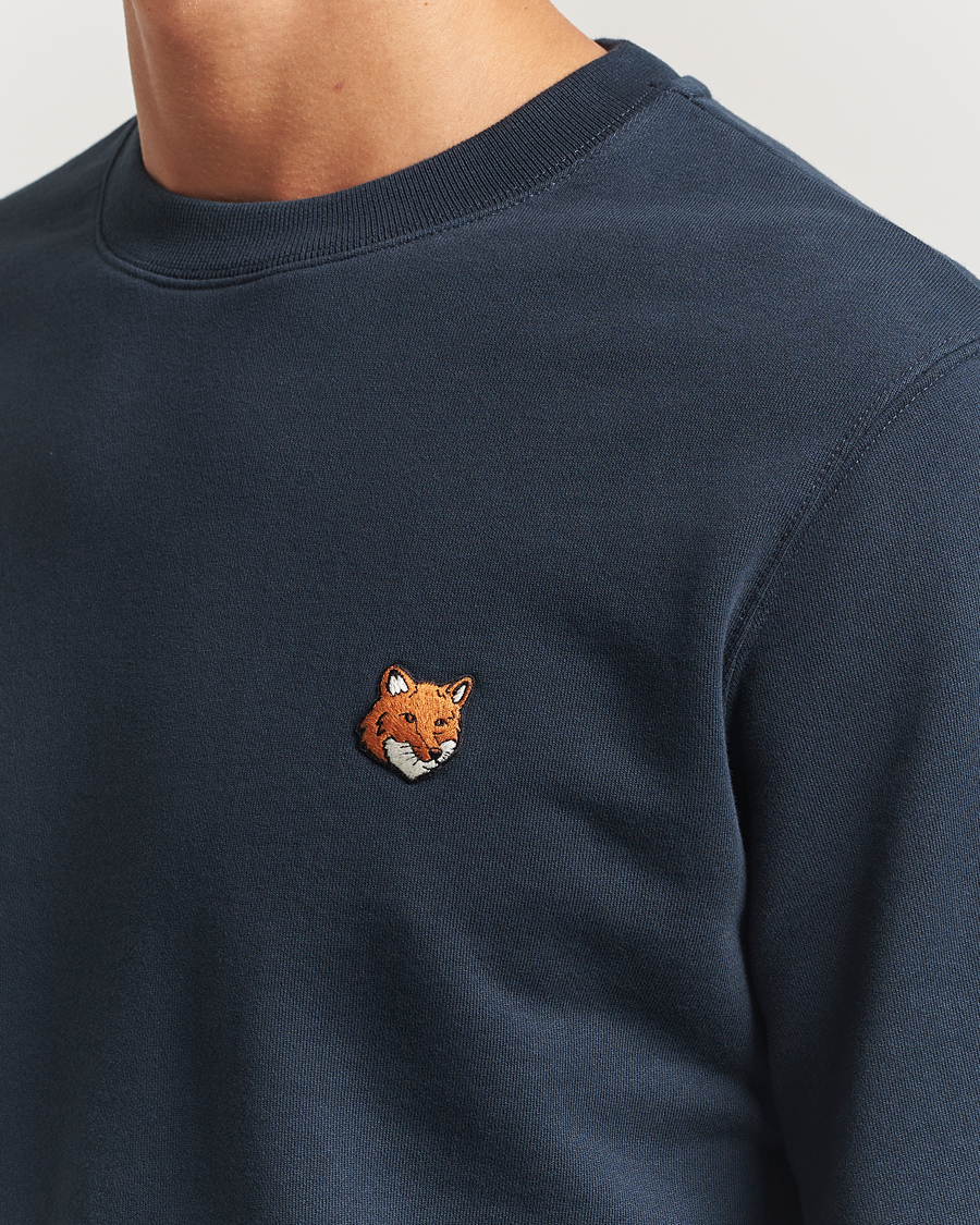 Heren | Truien | Maison Kitsuné | Fox Head Sweatshirt Classic Navy