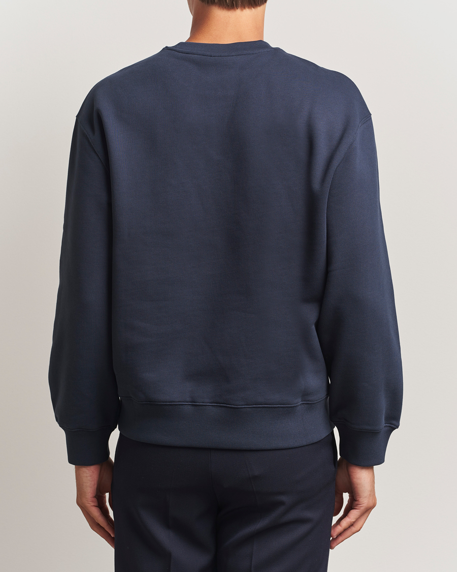 Heren | Truien | Maison Kitsuné | Grey Fox Head Sweatshirt Classic Navy