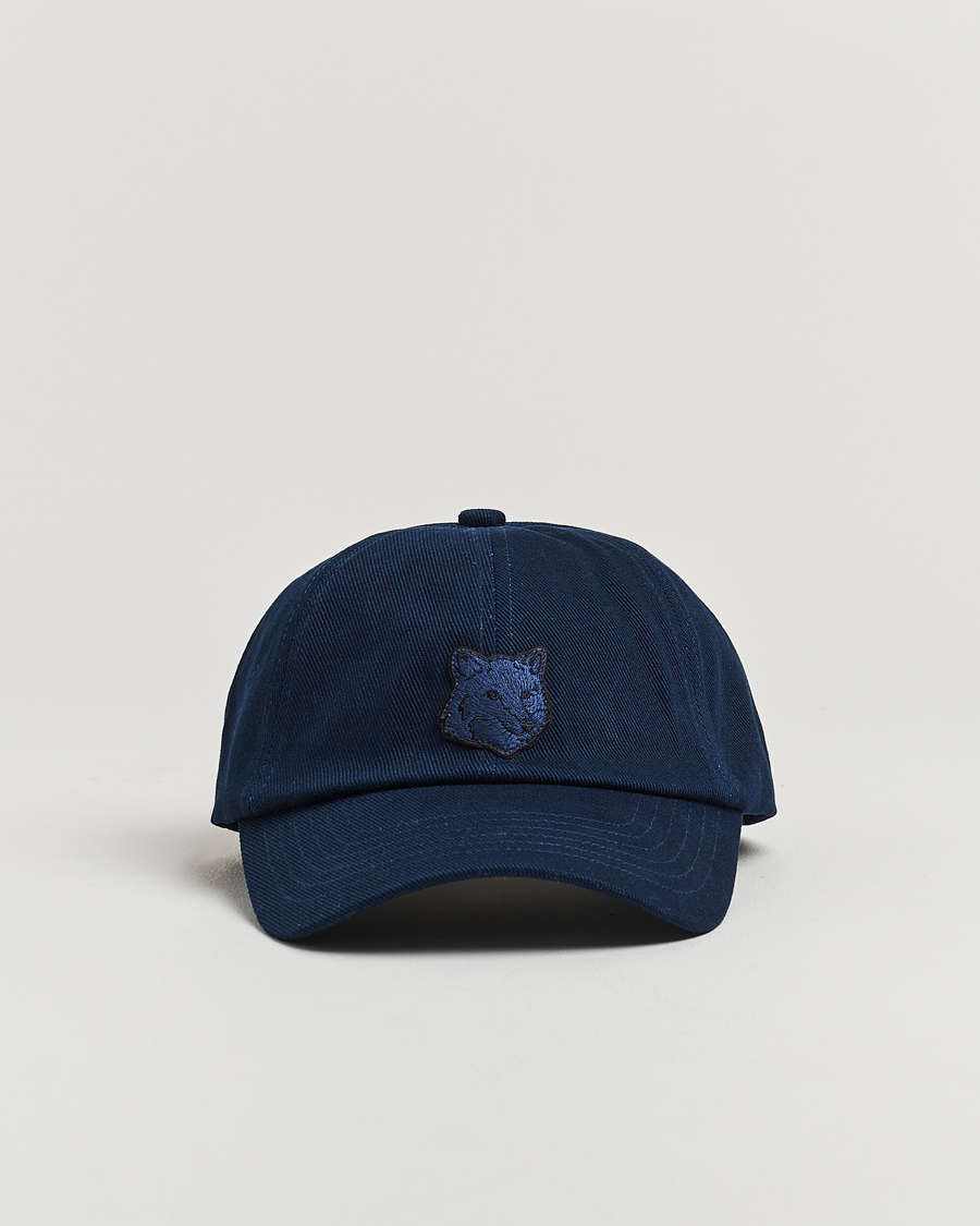 Heren | Hoeden en petten | Maison Kitsuné | Tonal Fox Head Cap Classic Navy