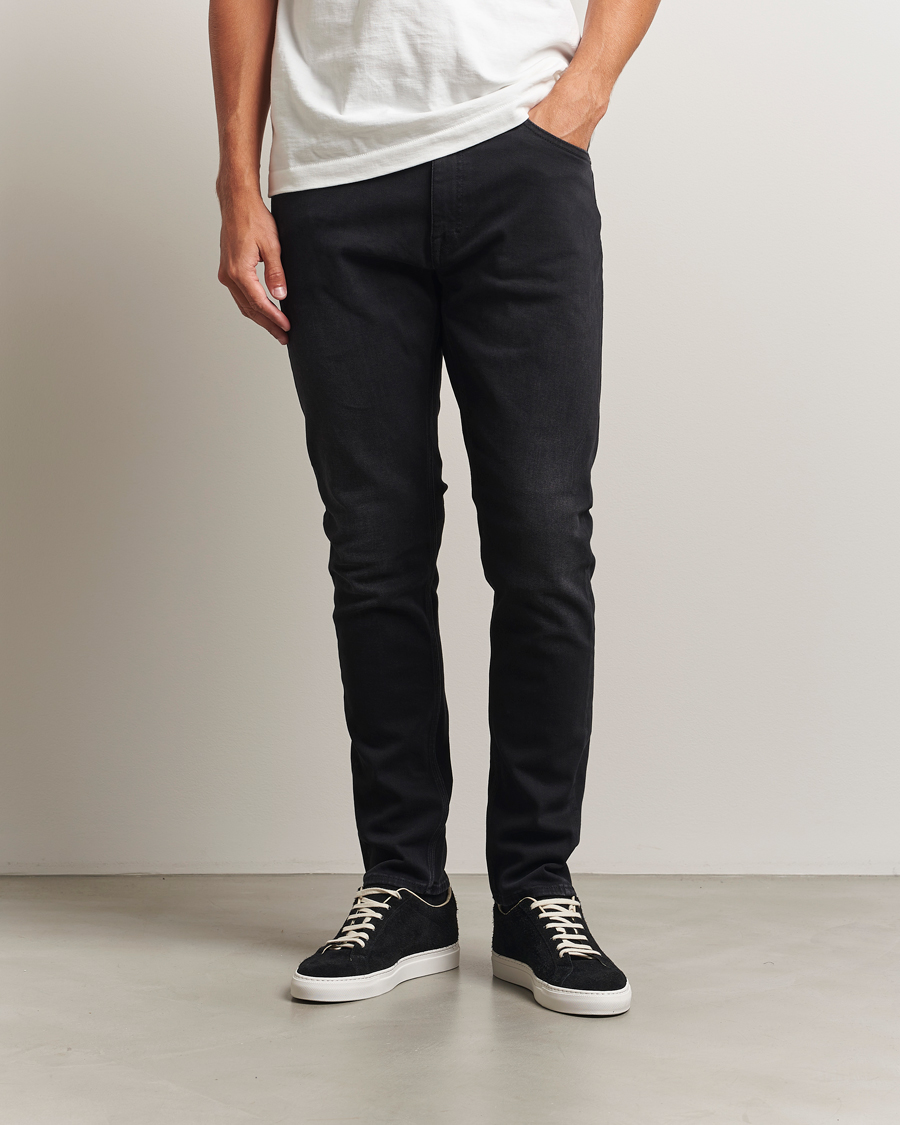 Heren | Jeans | Tiger of Sweden | Pistolero Jeans Washed Black