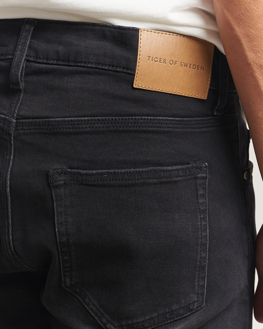 Heren | Jeans | Tiger of Sweden | Pistolero Jeans Washed Black