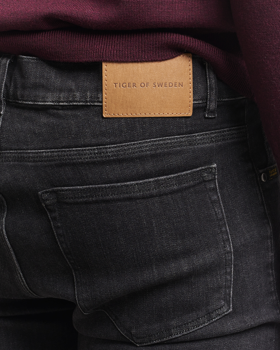 Heren | Broeken | Tiger of Sweden | Evolve Jeans Washed Black
