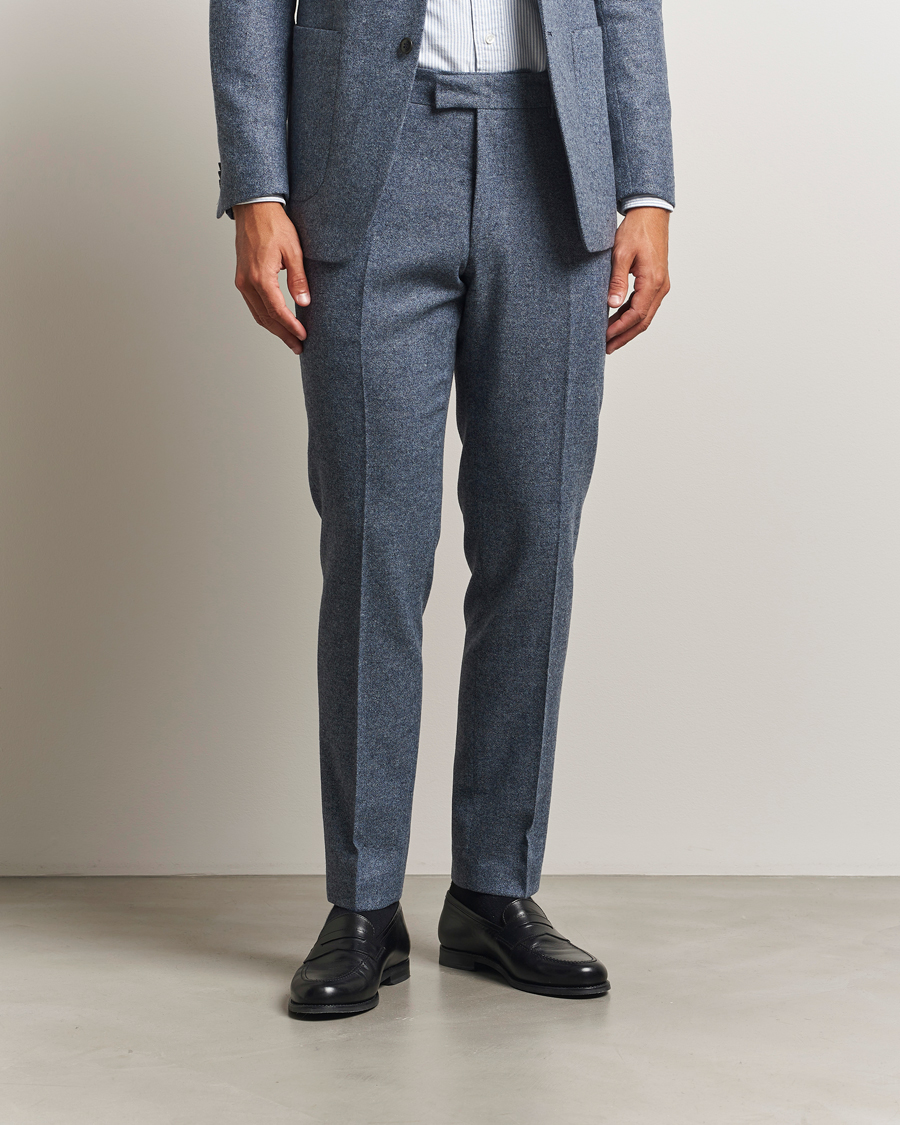 Heren | Broeken | Tiger of Sweden | Tenuta Brushed Wool Trousers Space View