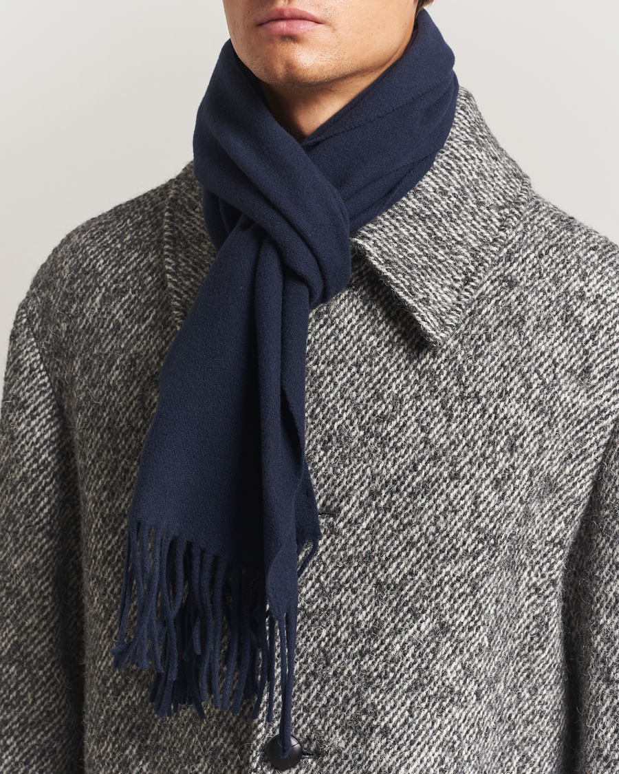 Heren | Tiger of Sweden Sylan Wool Scarf Light Ink | Tiger of Sweden | Sylan Wool Scarf Light Ink