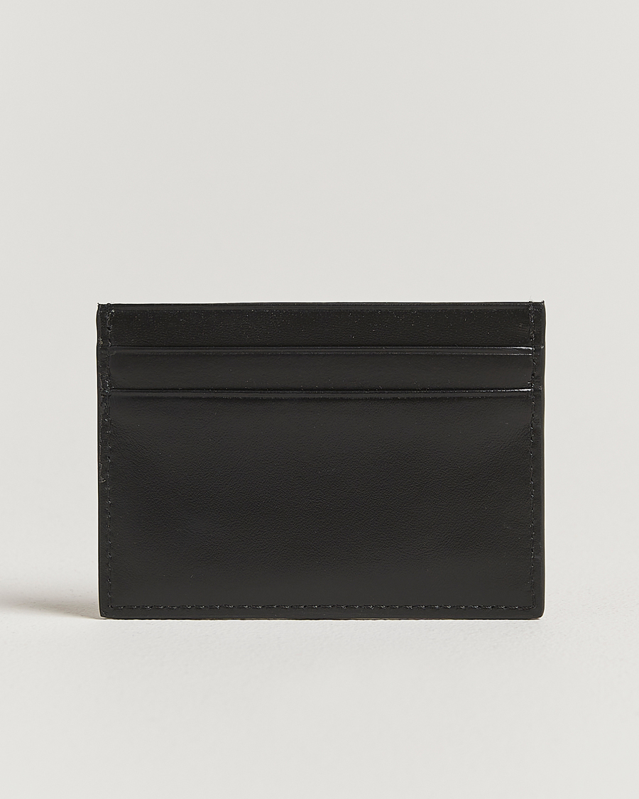 Heren | Portemonnees | Tiger of Sweden | Wake Smooth Leather Card Holder Black
