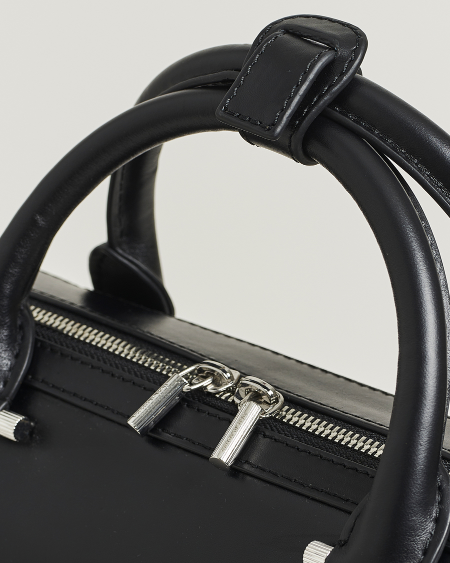 Heren | Tassen | Tiger of Sweden | Valise Smooth Leather Briefcase Black