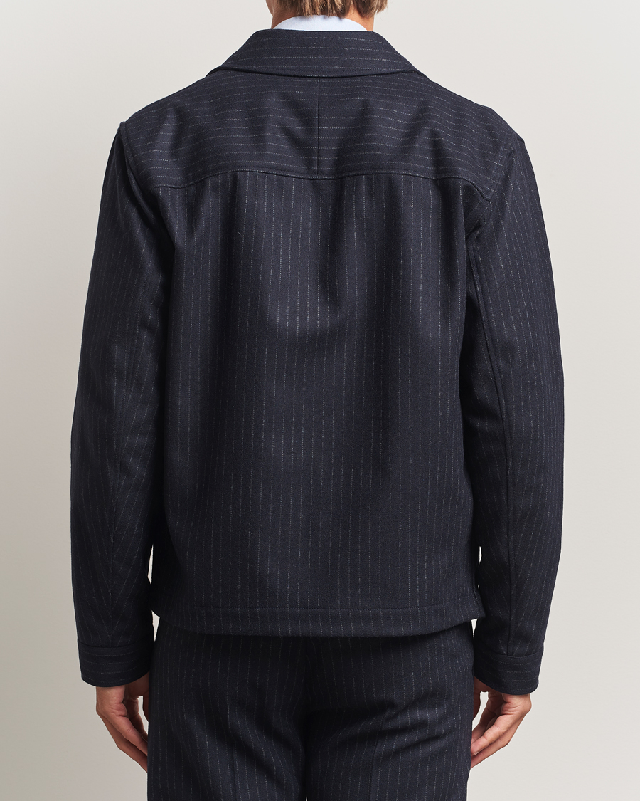 Heren | Jassen | Tiger of Sweden | Barnaby Wool Pinstriped Jacket Blue Function