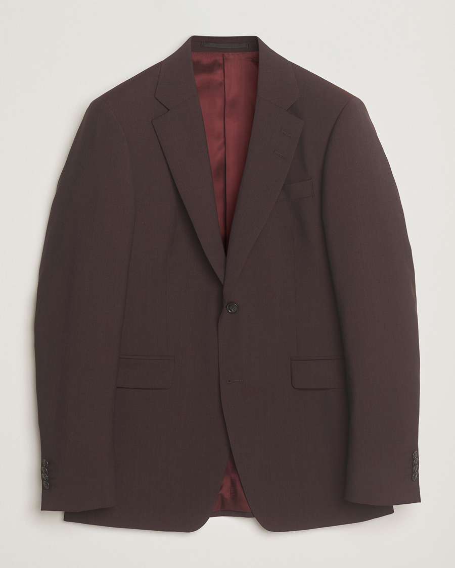 Heren | Blazers | Tiger of Sweden | Justin Wool Suit Blazer Triumph Steel