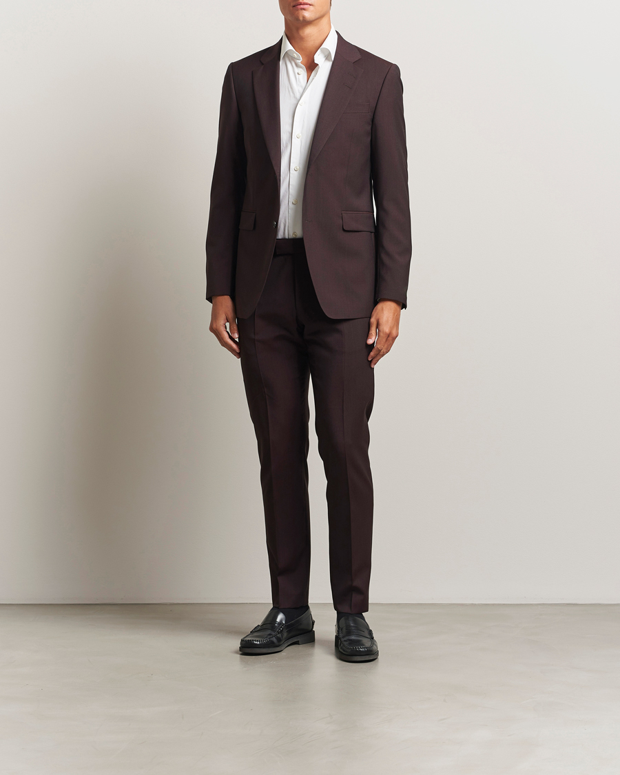 Heren | Blazers | Tiger of Sweden | Justin Wool Suit Blazer Triumph Steel
