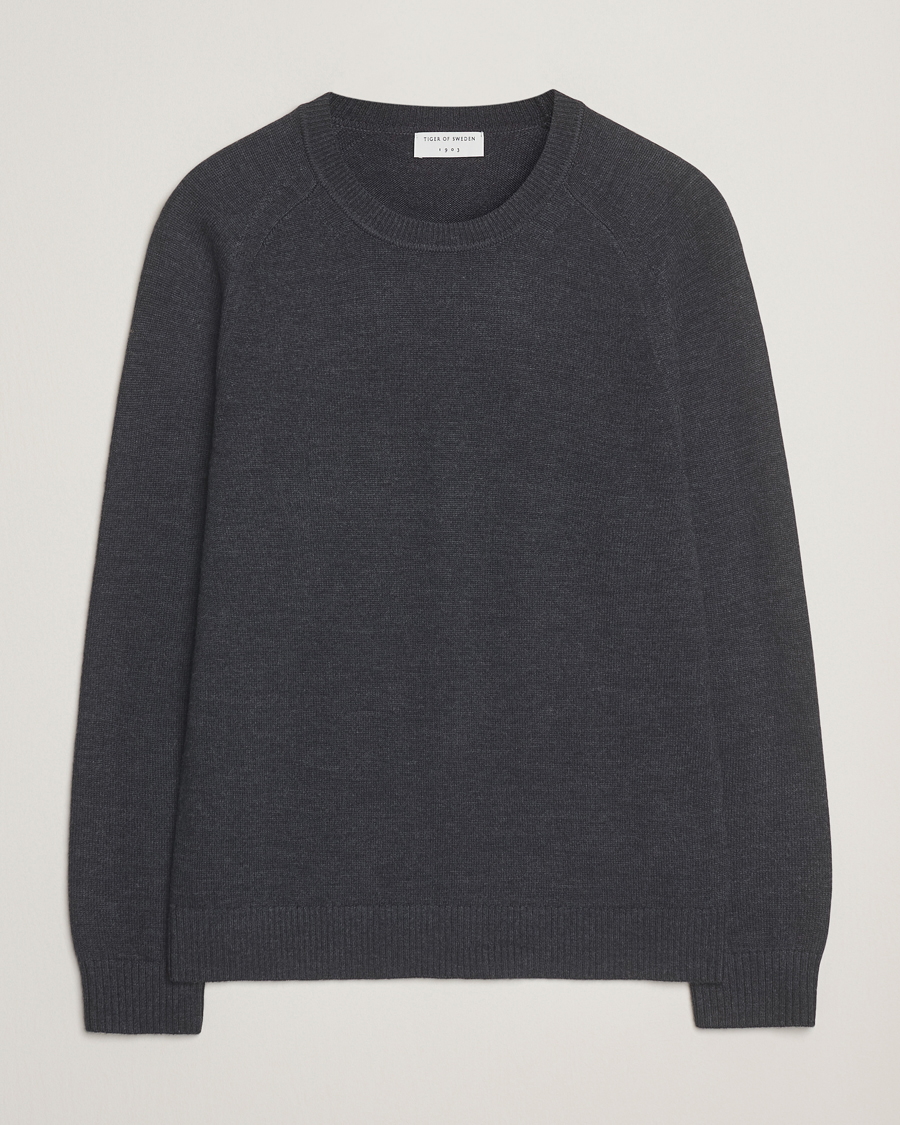 Heren | Truien | Tiger of Sweden | Martin Merino Sweater Grey Street