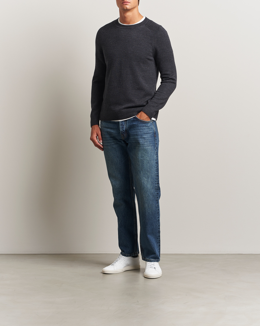 Heren | Truien | Tiger of Sweden | Martin Merino Sweater Grey Street