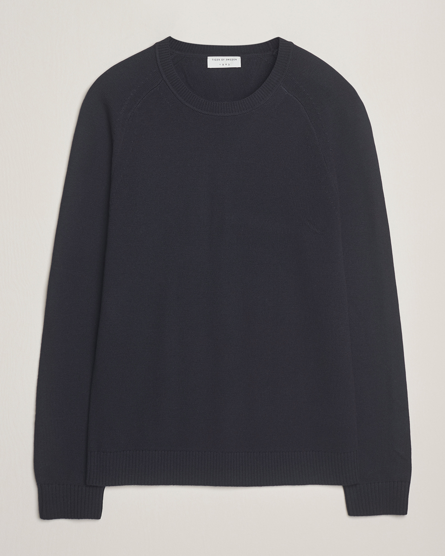 Heren | Truien | Tiger of Sweden | Martin Merino Sweater Deep Well