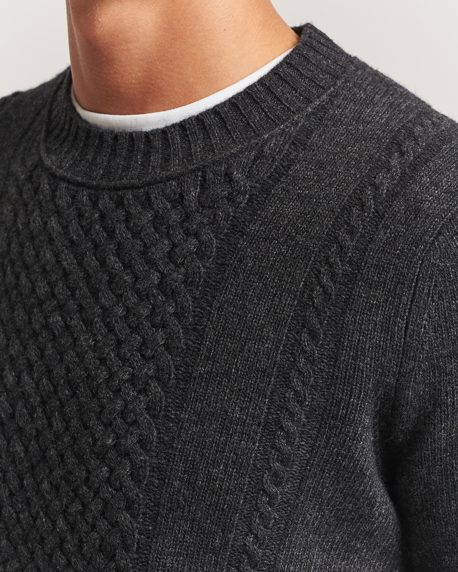 Heren | Truien | Tiger of Sweden | Harry Wool Knitted Sweater Phantom
