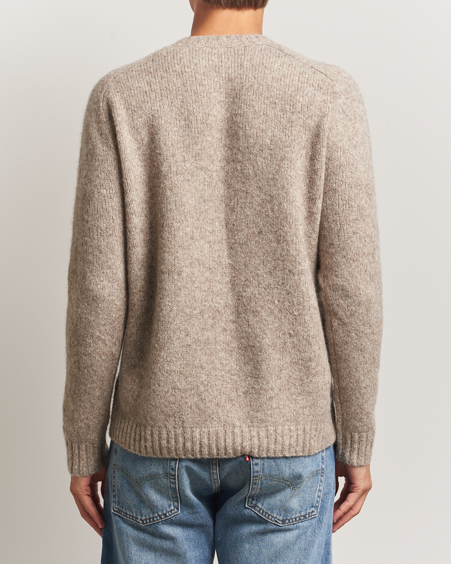 Heren | Truien | Tiger of Sweden | Adryan Yak/Alpaca Knitted Sweater Stone