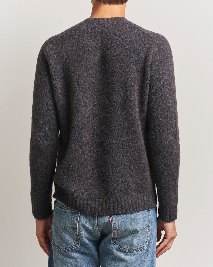 Heren | Truien | Tiger of Sweden | Adryan Yak/Alpaca Knitted Sweater Blue Function
