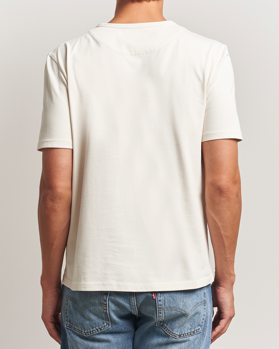 Heren | T-shirts | Tiger of Sweden | Jake Heavy Crew Neck T-Shirt Light Ivory