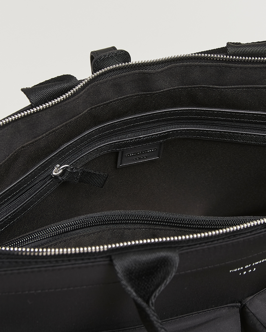 Heren | Tassen | Tiger of Sweden | Sonor Nylon Briefcase Black