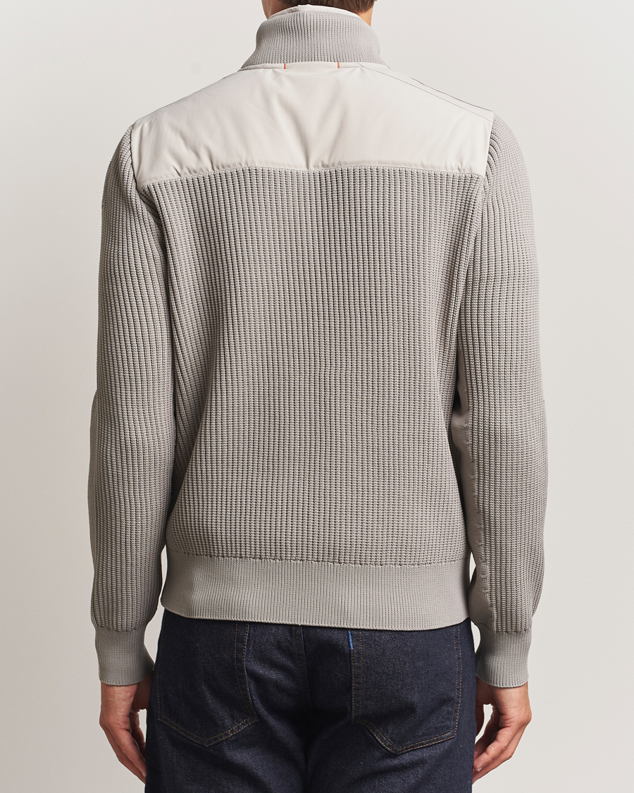 Heren | Jassen | Parajumpers | Zorba Tech Knit Hybrid Jacket Chateau Grey