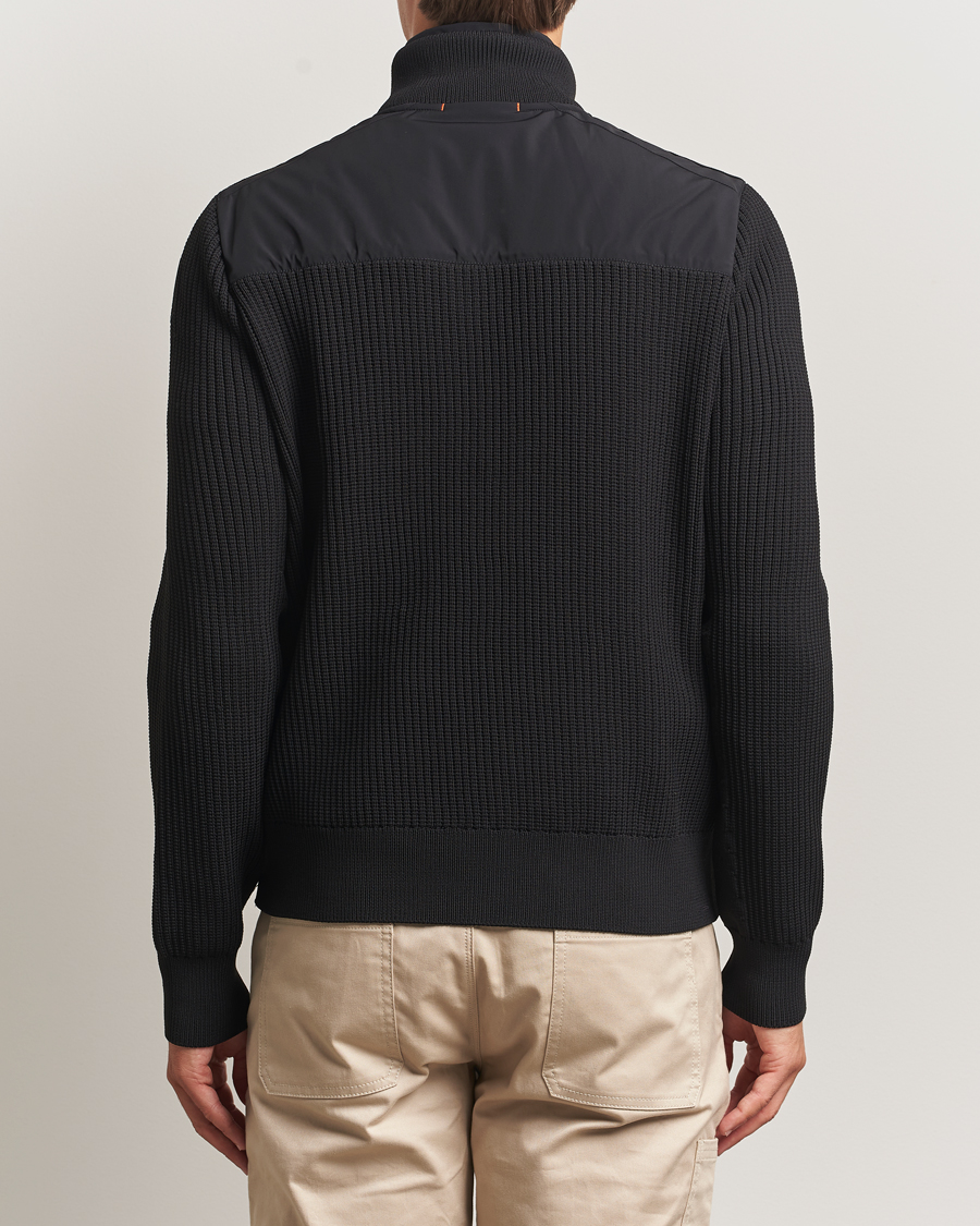 Heren | Jassen | Parajumpers | Zorba Tech Knit Hybrid Jacket Black