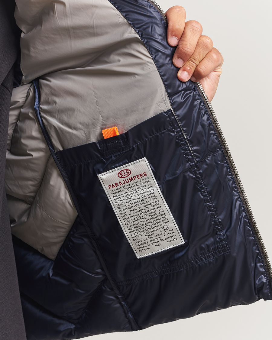 Heren | Jassen | Parajumpers | Jeordie Sheen Vest Blue Navy