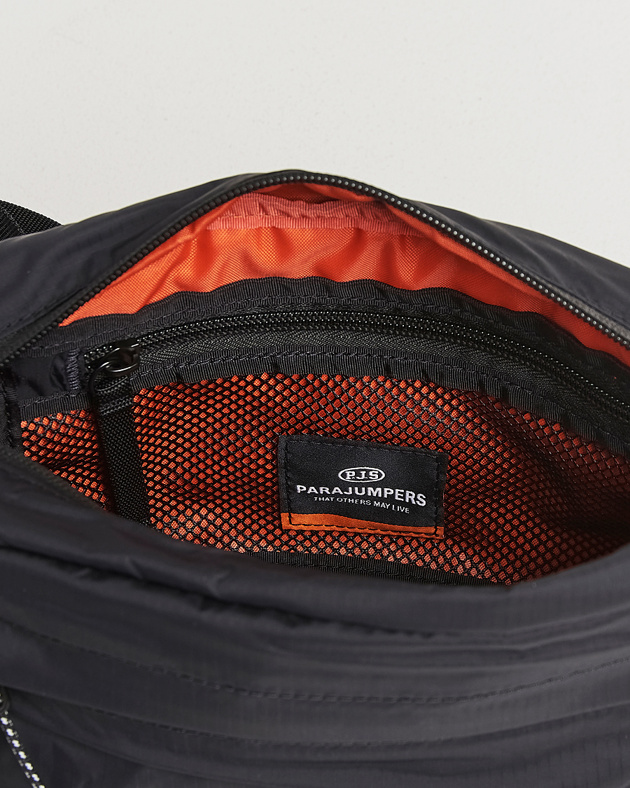 Heren | Tassen | Parajumpers | Edric Nylon Ripstop Waistbag Black