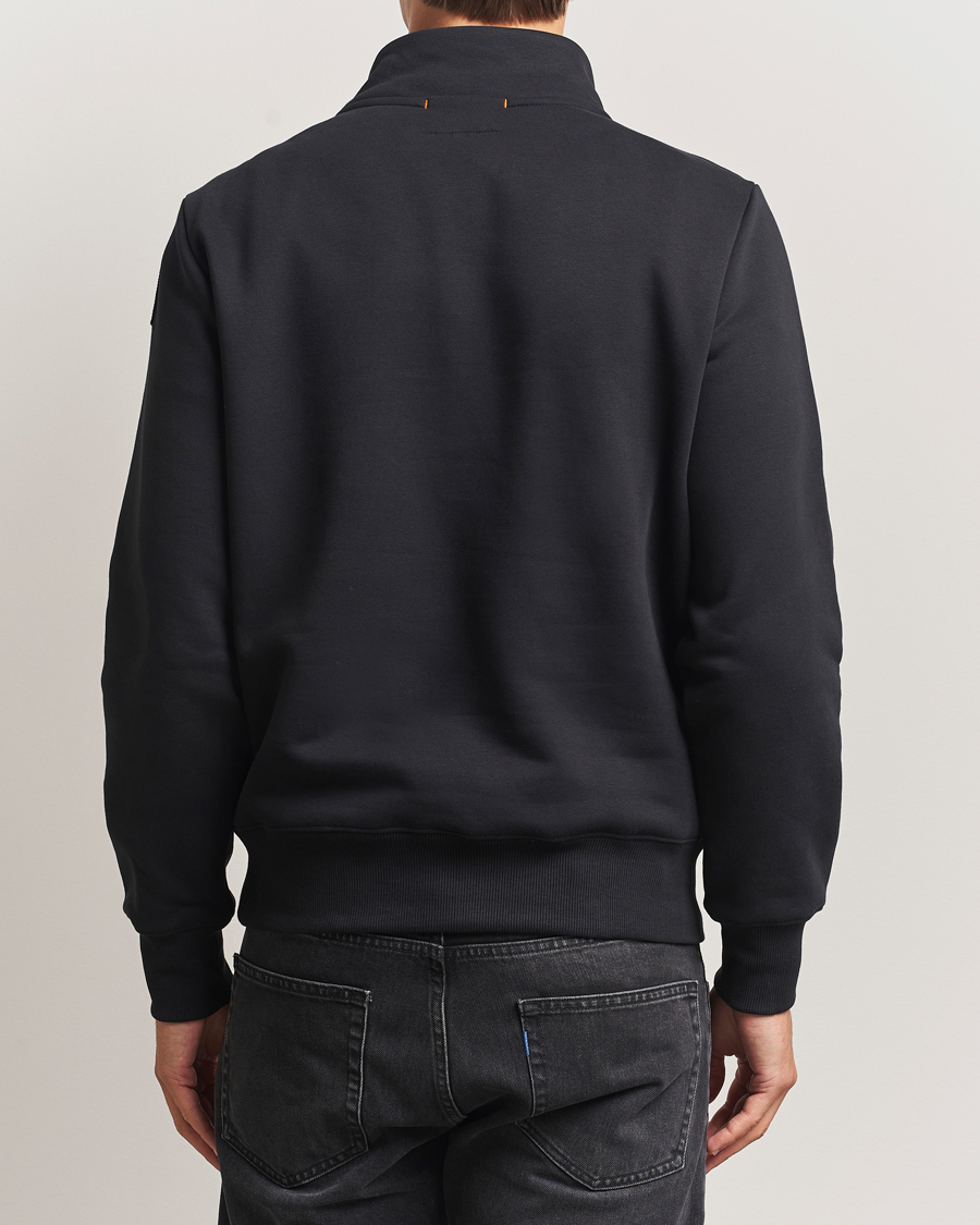 Heren | Truien | Parajumpers | Broad Peak Super Easy Half Zip Sweatshirt Black