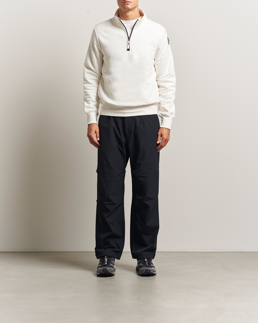 Heren | Truien | Parajumpers | Broad Peak Super Easy Half Zip Sweatshirt Purity